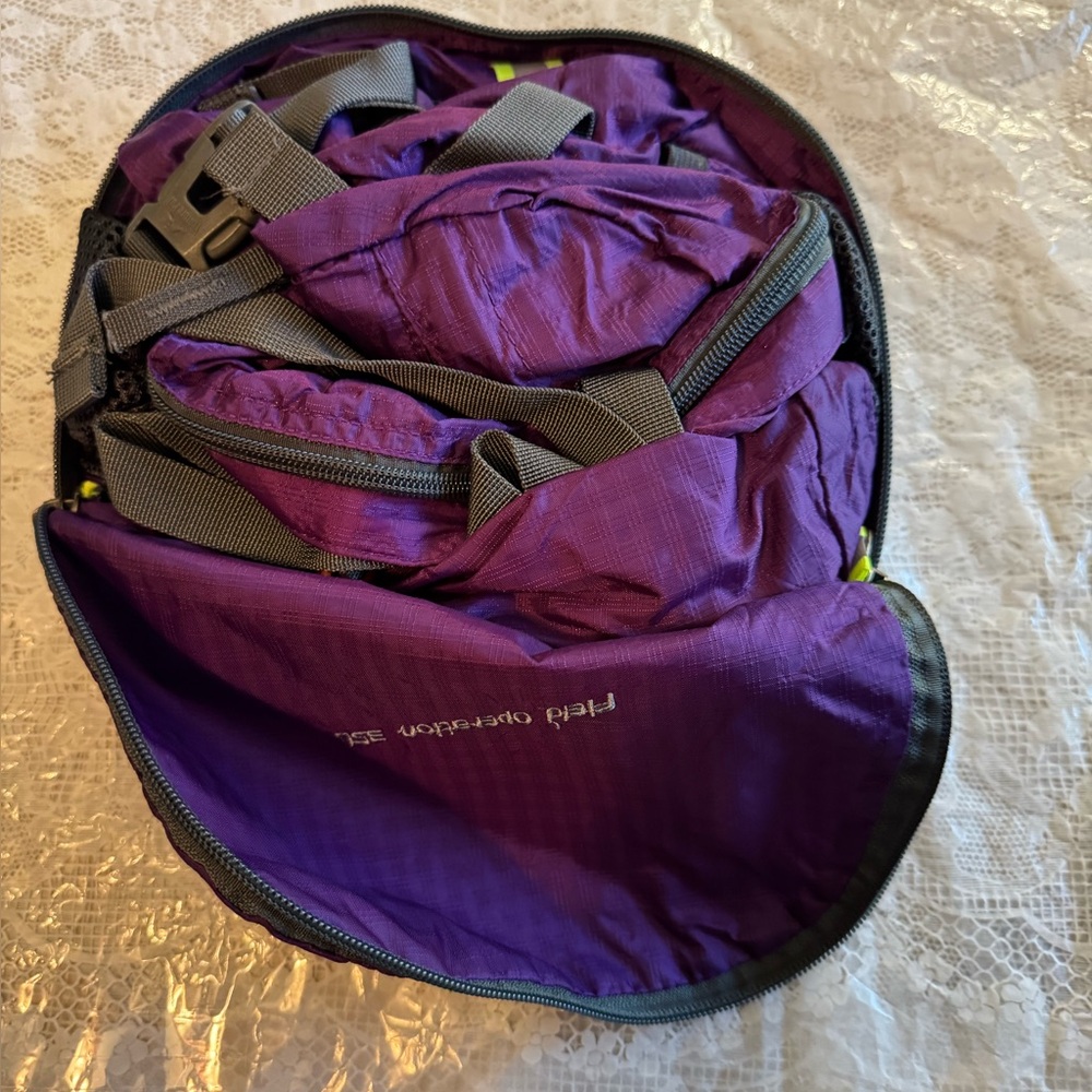 Lightweight Packable Backpack Purple - image 3